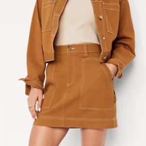 NWT: old navy Utility Mini Skirt